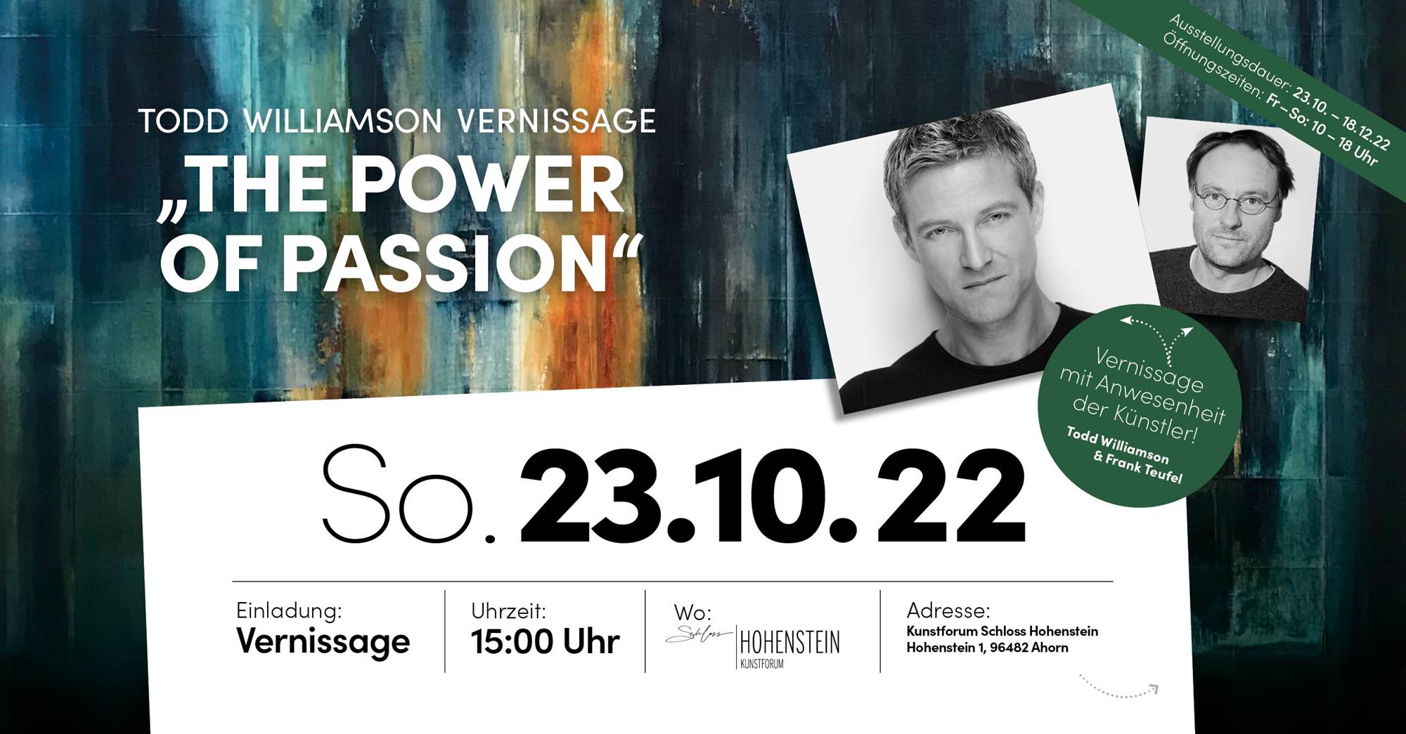 Vernissage: Power Of Passion